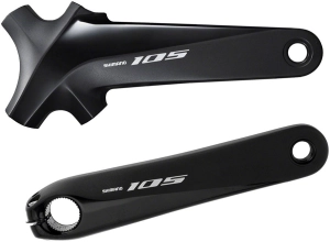 105 FC-R7000 Crankset - 160mm 11-Speed W/O Rings 110 BCD Hollowtech Crank Arms Hollowtech II Spindle Interface BLK