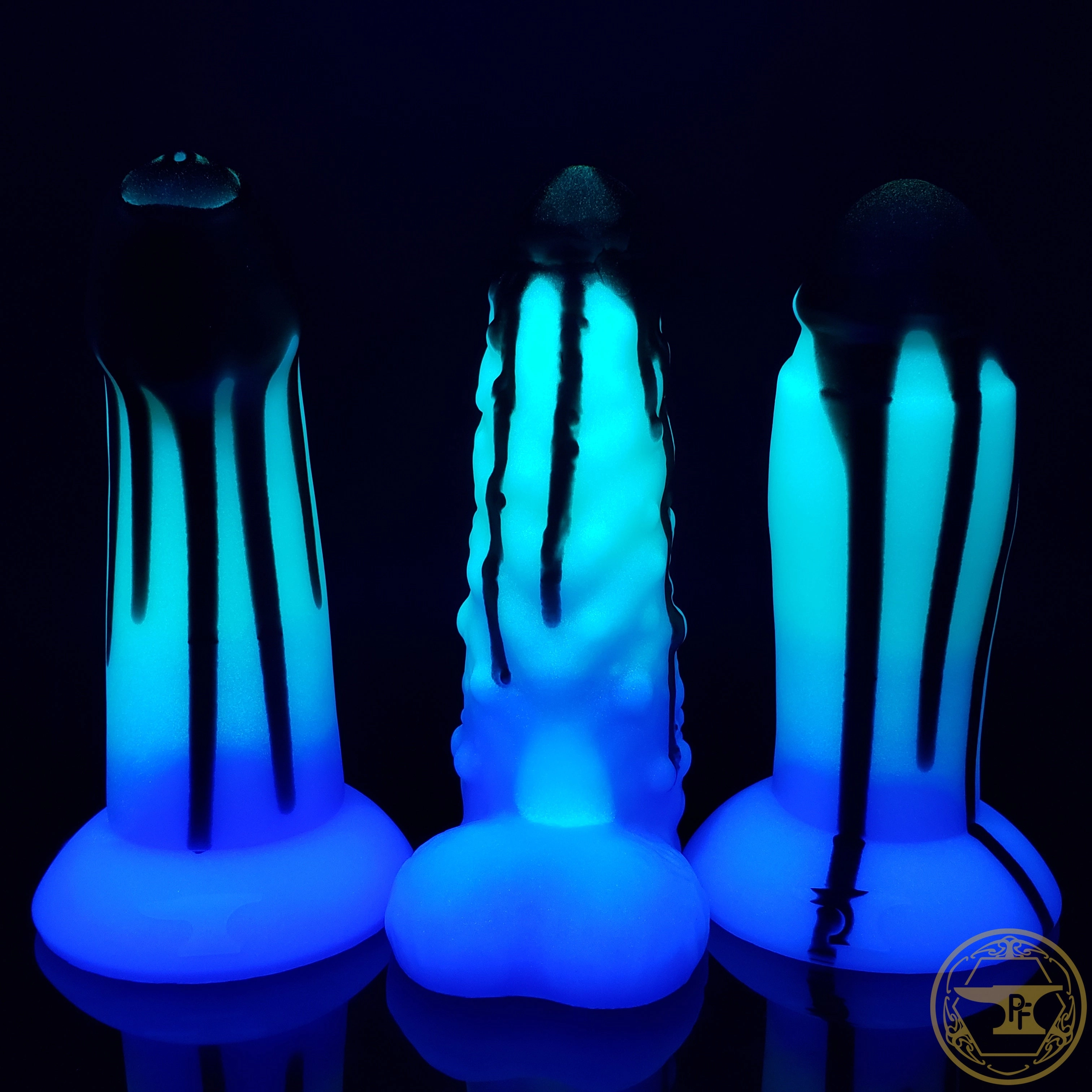 *|5/1|* Medium Wizard, Soft 00-30 Firmness, Goth Mermaid Drip Fades, 6081