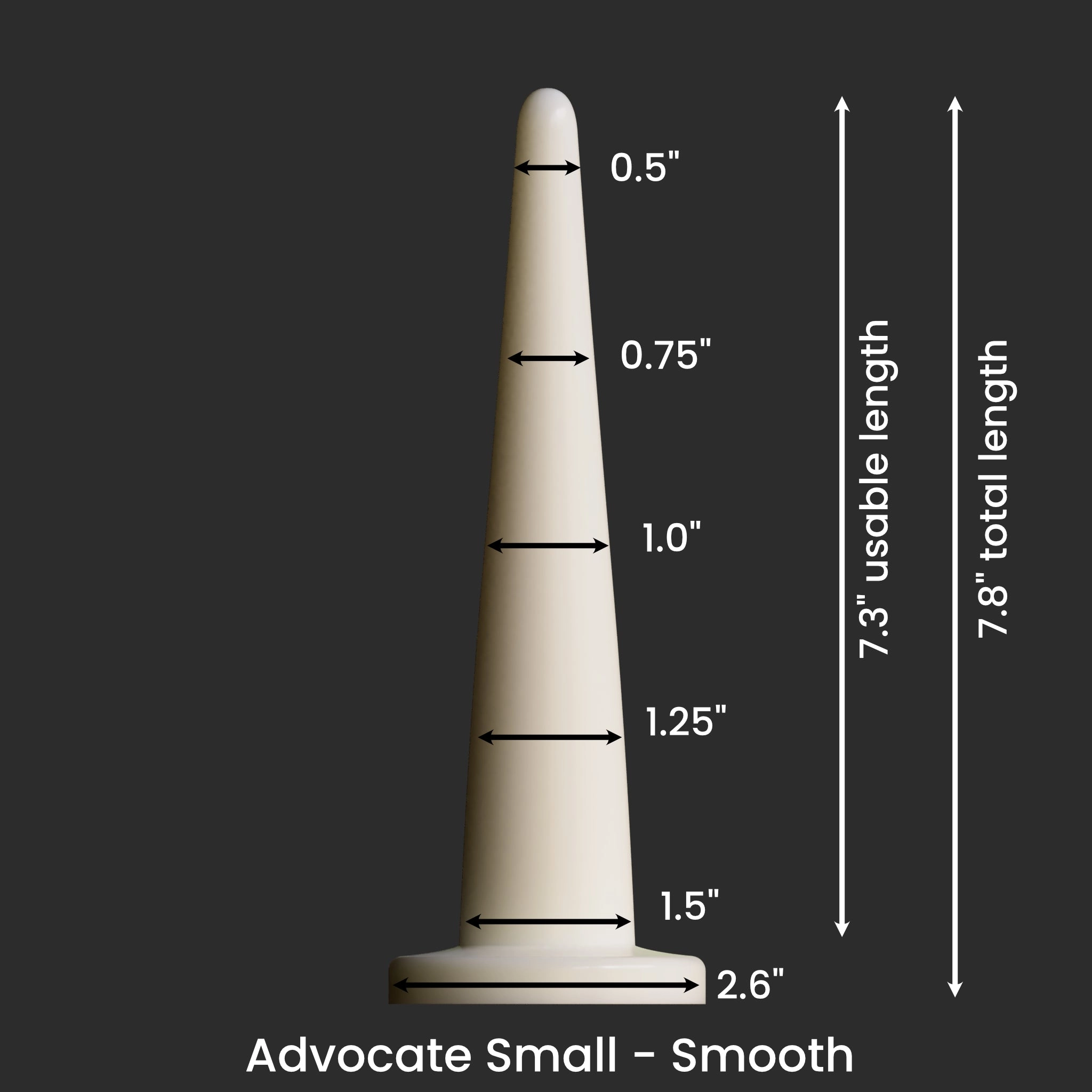 Advocate Small - Smooth - Extra Firm - Midnight - Ready to Ship