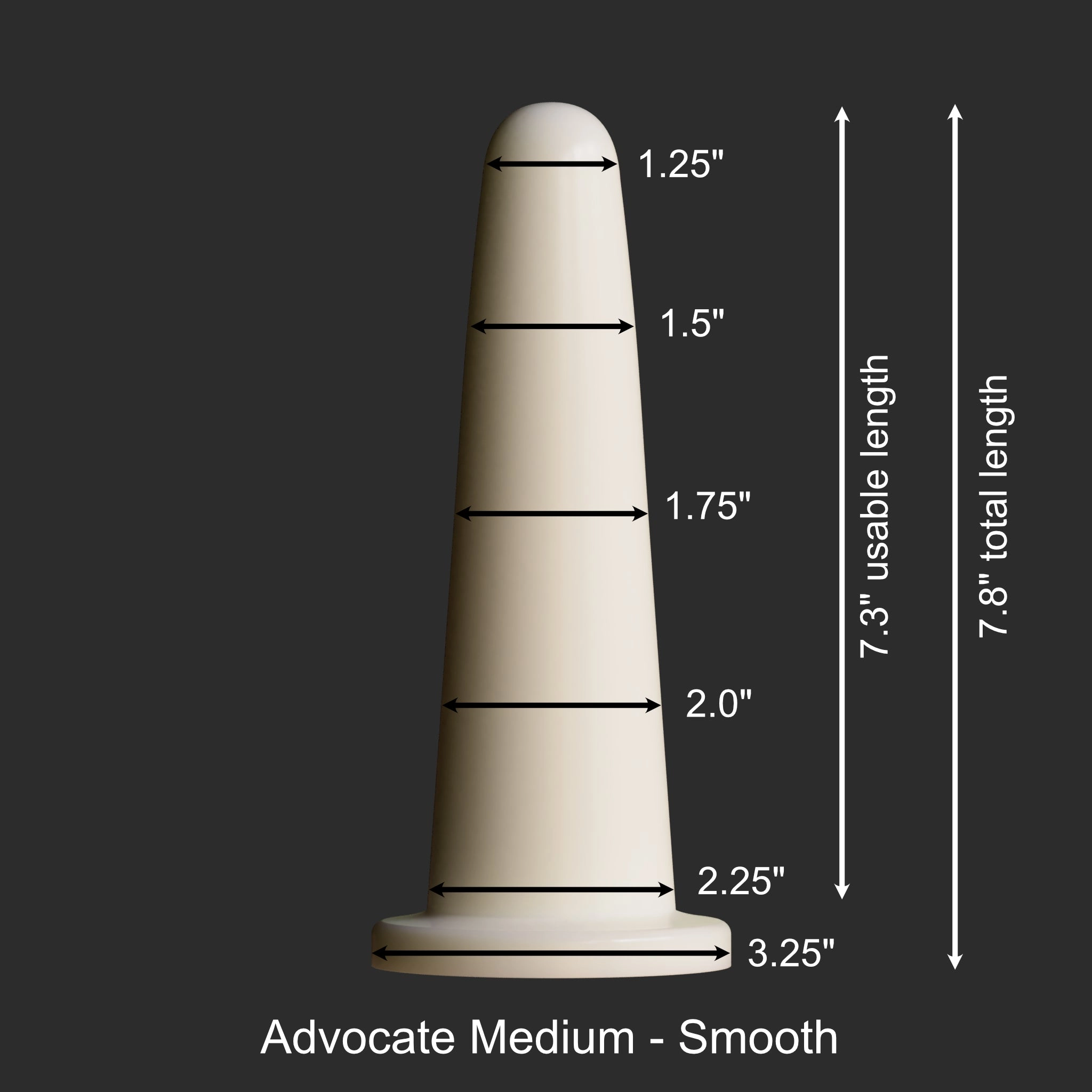Advocate Smooth - Medium - Extra Soft - Midnight Collection - Ready to Ship