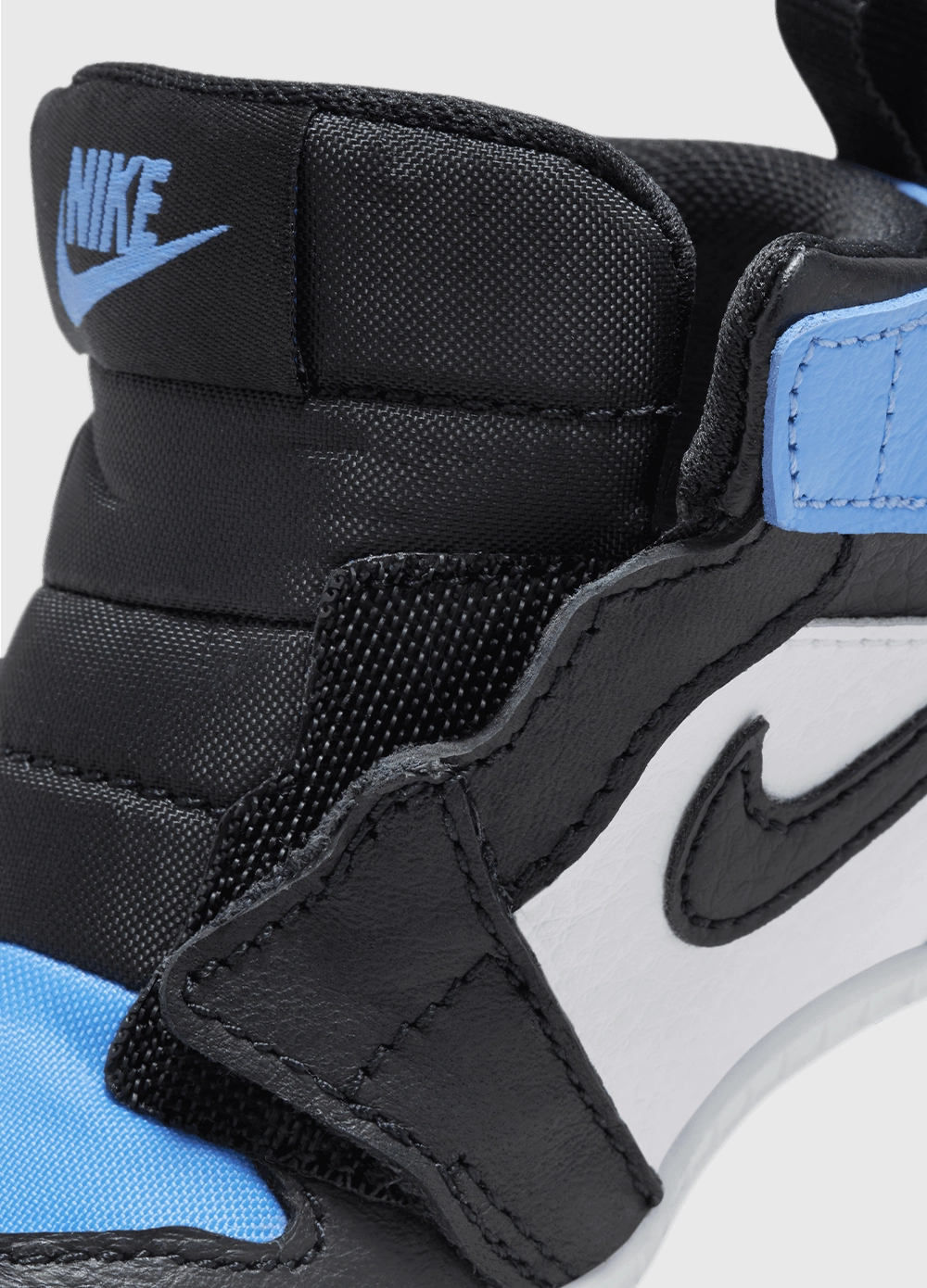 Air Jordan 1 Baby Crib 'UNC Toe' Booties