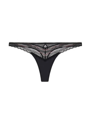 Amber Shimmer Thong
