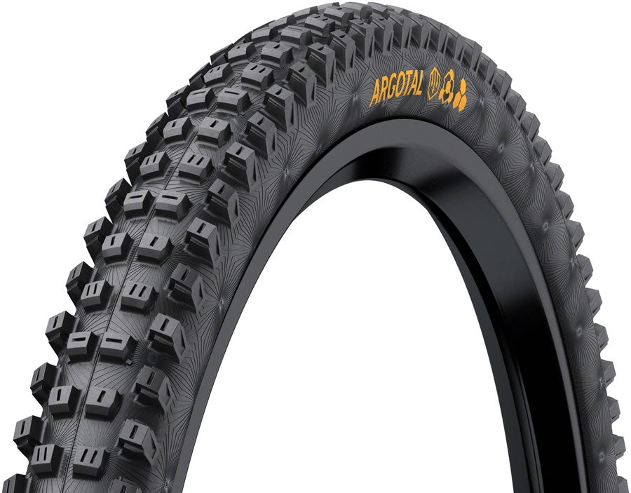 Argotal Tire - 29 x 2.40 Tubeless Folding BLK Soft Downhill Casing E25
