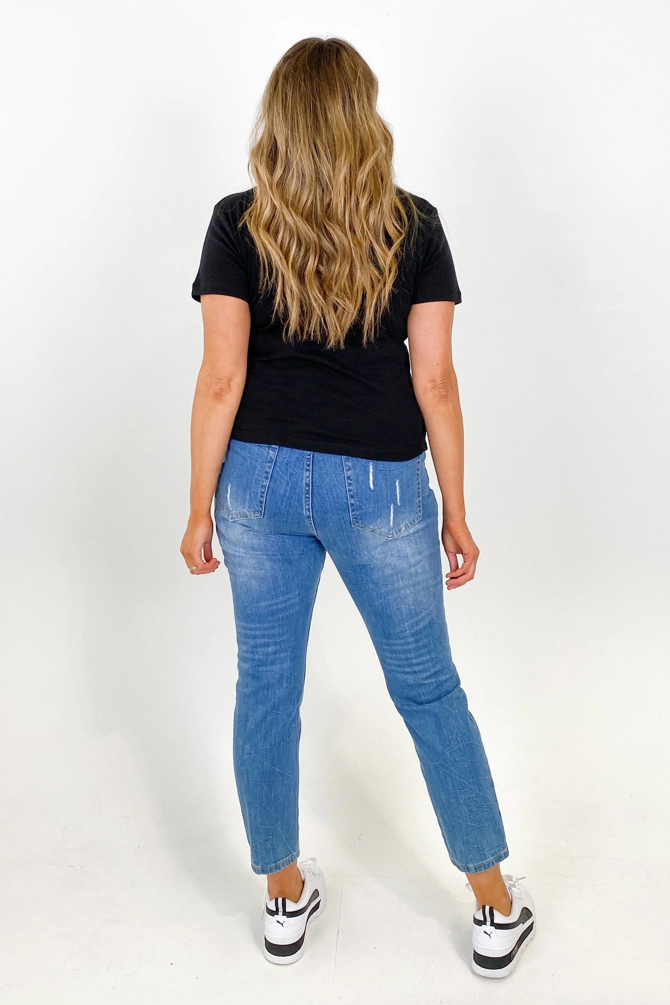 AS Colour Organic Rib Baby Tee Black