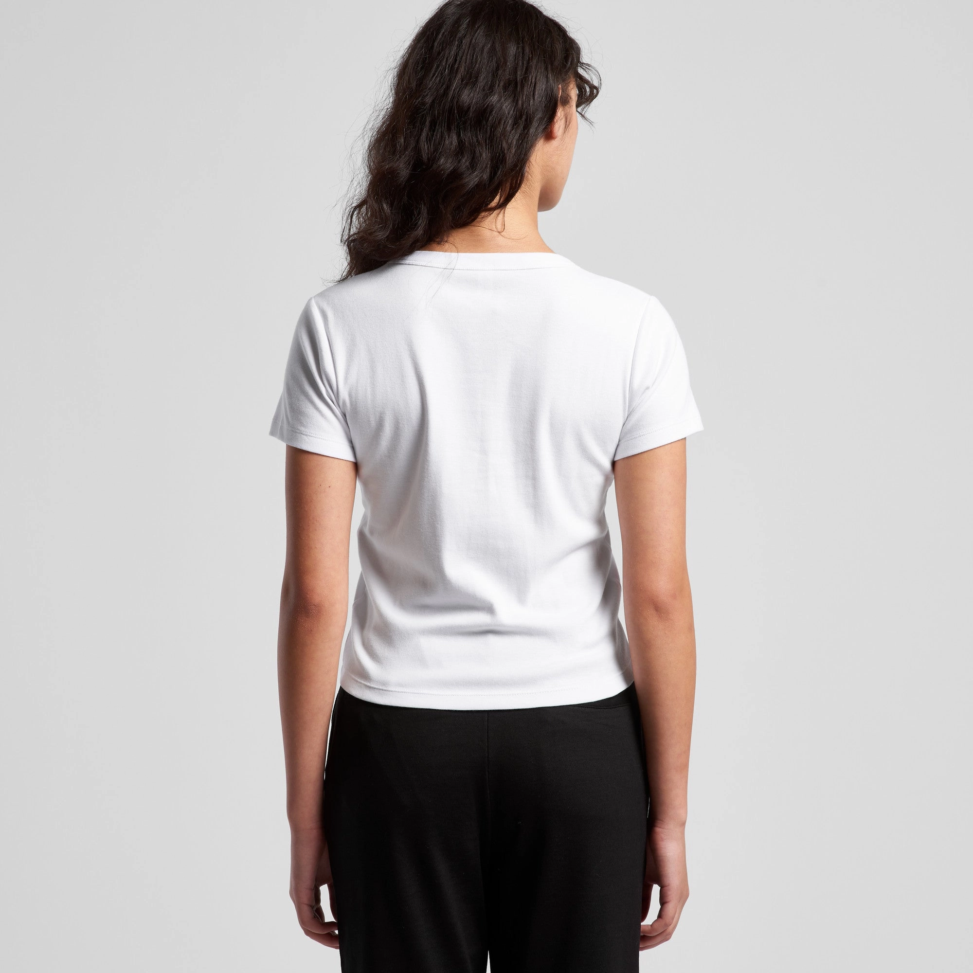 AS Colour Organic Rib Baby Tee White