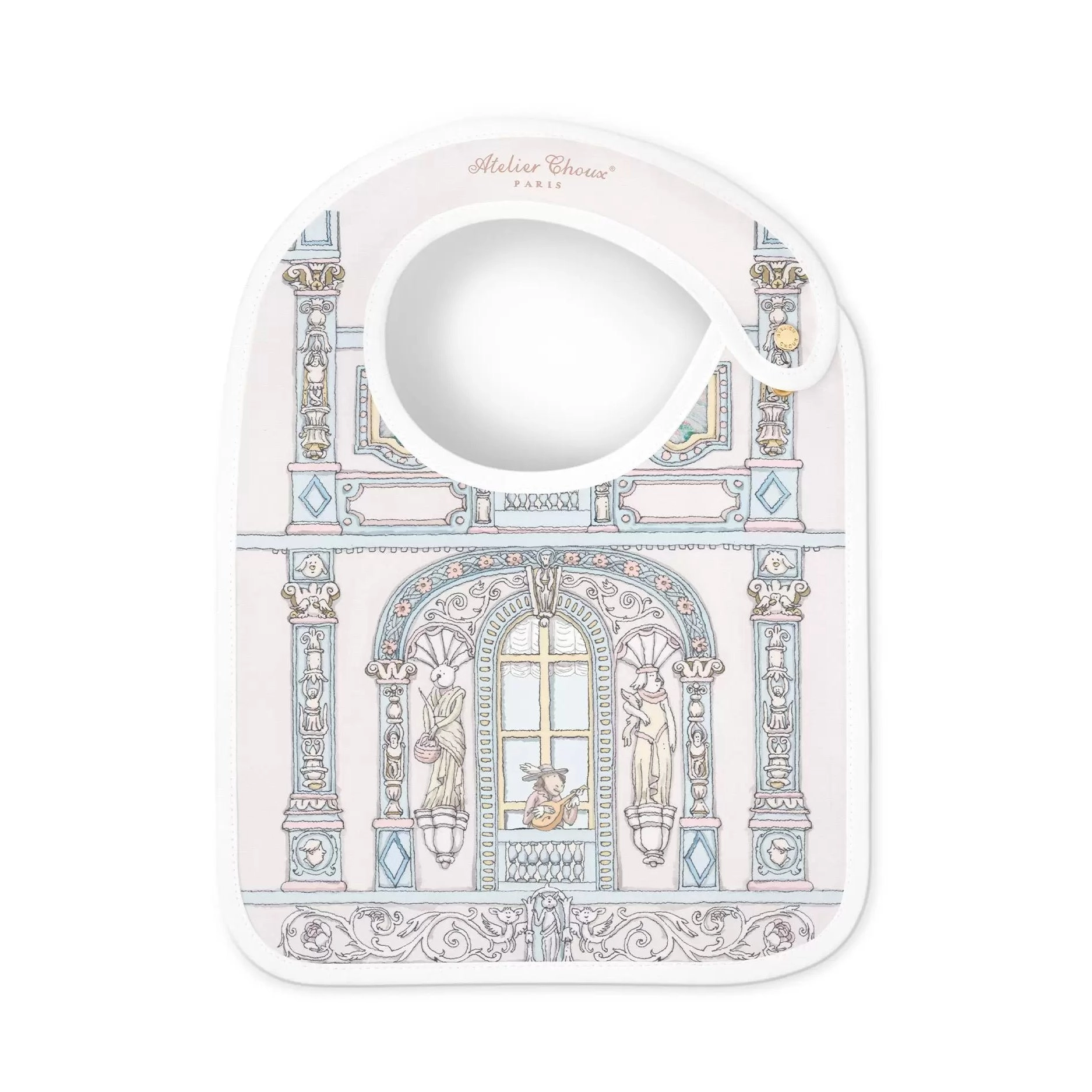 Atelier Choux Satin Bib - Chateau Choux