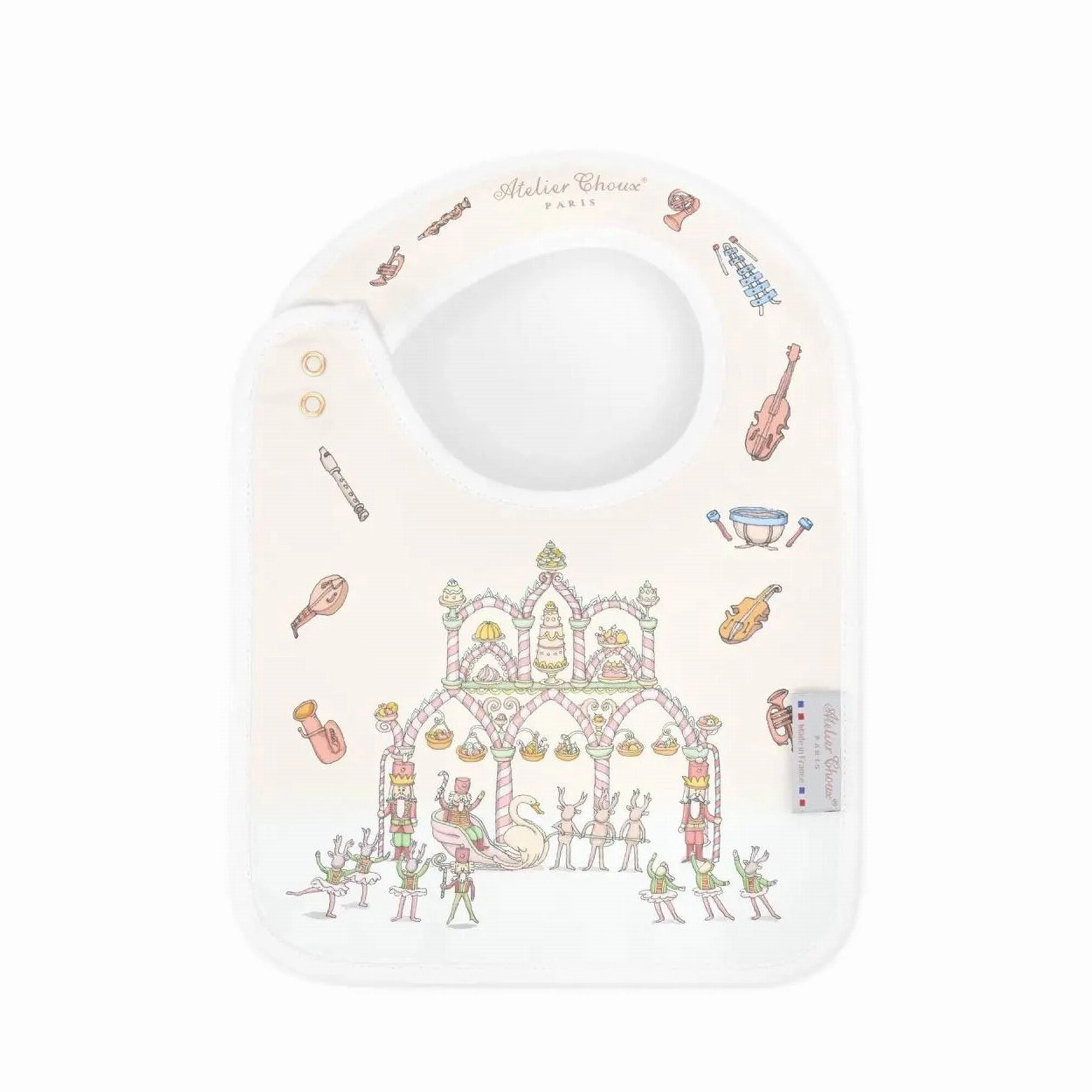 Atelier Choux	Satin Bib – Nutcracker