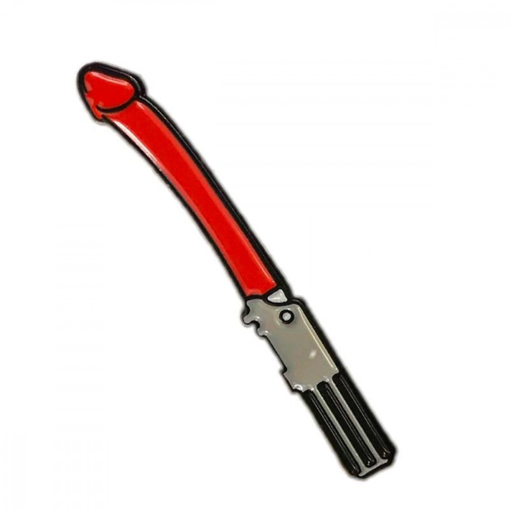 Dick Saber Star Wars-Inspired Enamel Pin