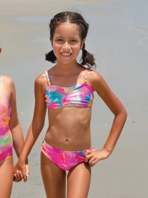 Echo Printed Bikini Swimsuit