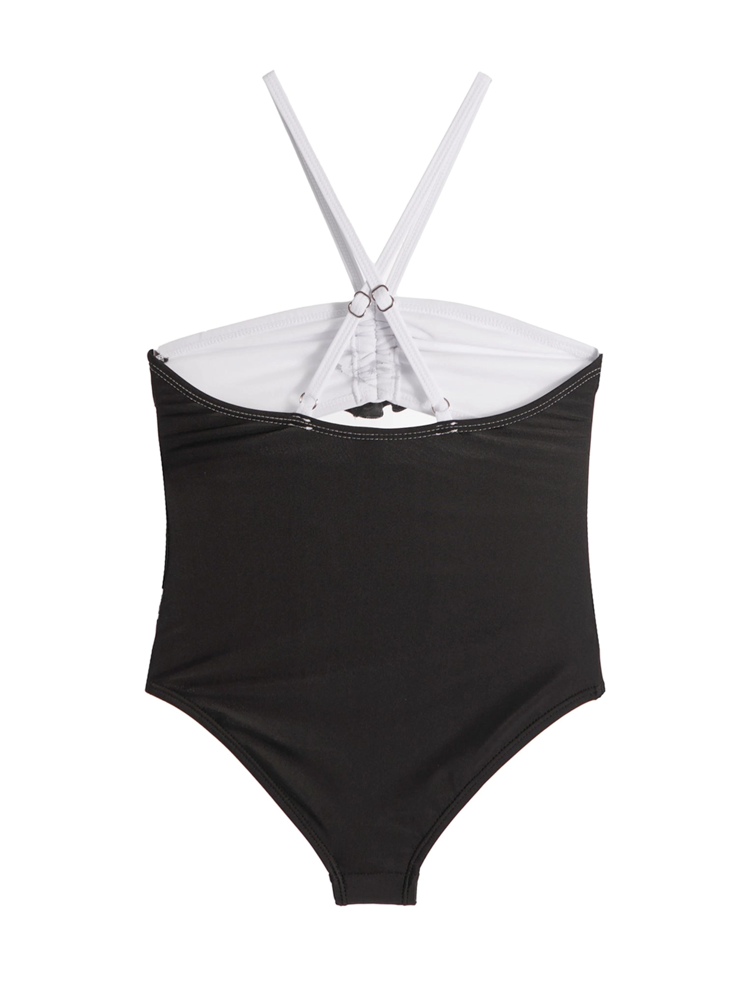 Eliana Rosette Halter One Piece Swimsuit
