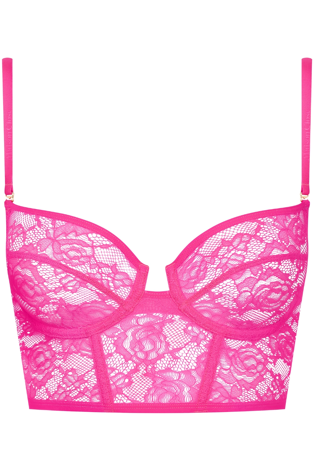 Flashback Lace Bustier Pink