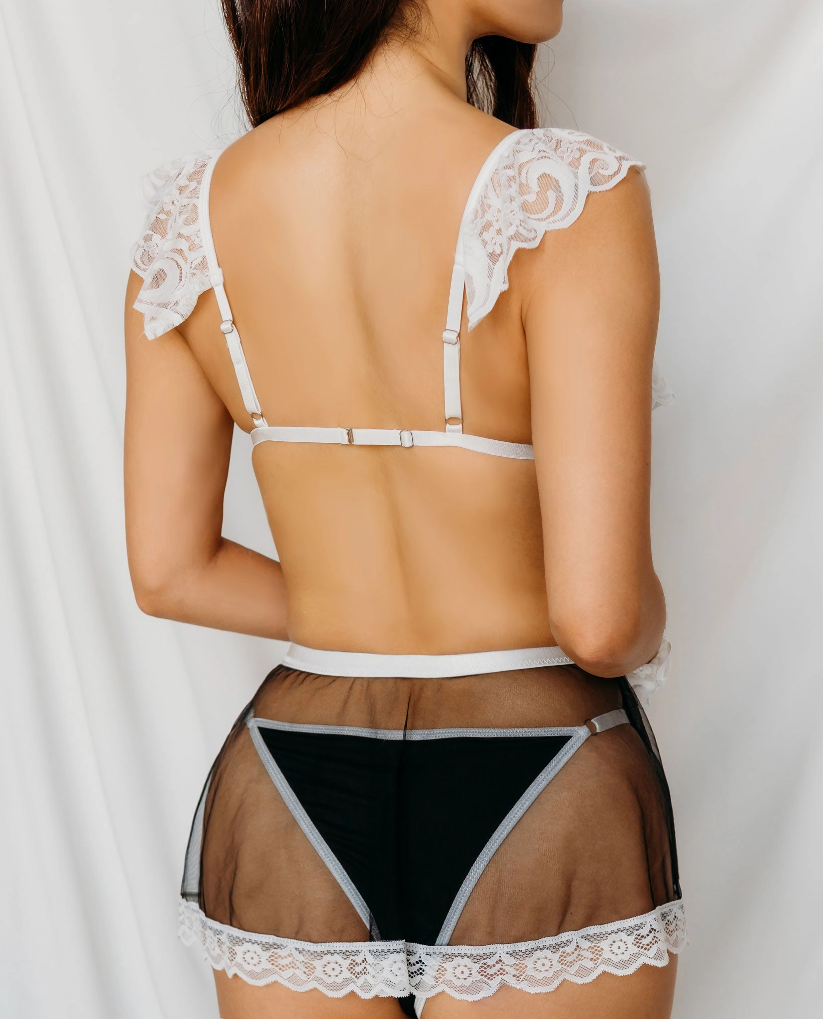 Flirty French Maid Roleplay Costume Bundle