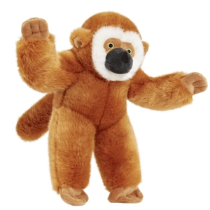 Fluff & Tuff Marcel Monkey Orange Dog Toys