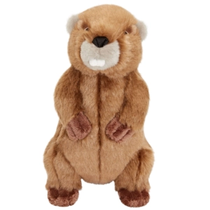 Fluff & Tuff Troy Beaver Dog Toy