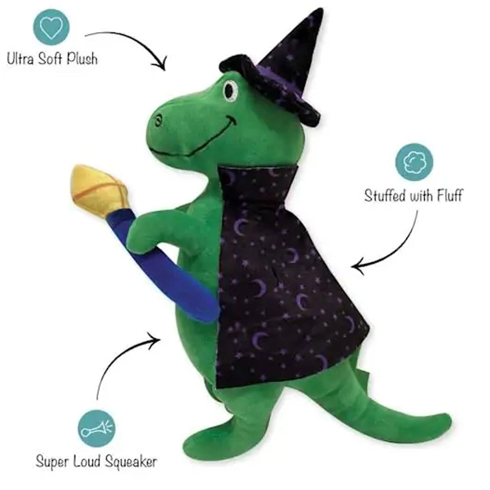 Fringe Spell-a-saurus Green Dog Toys