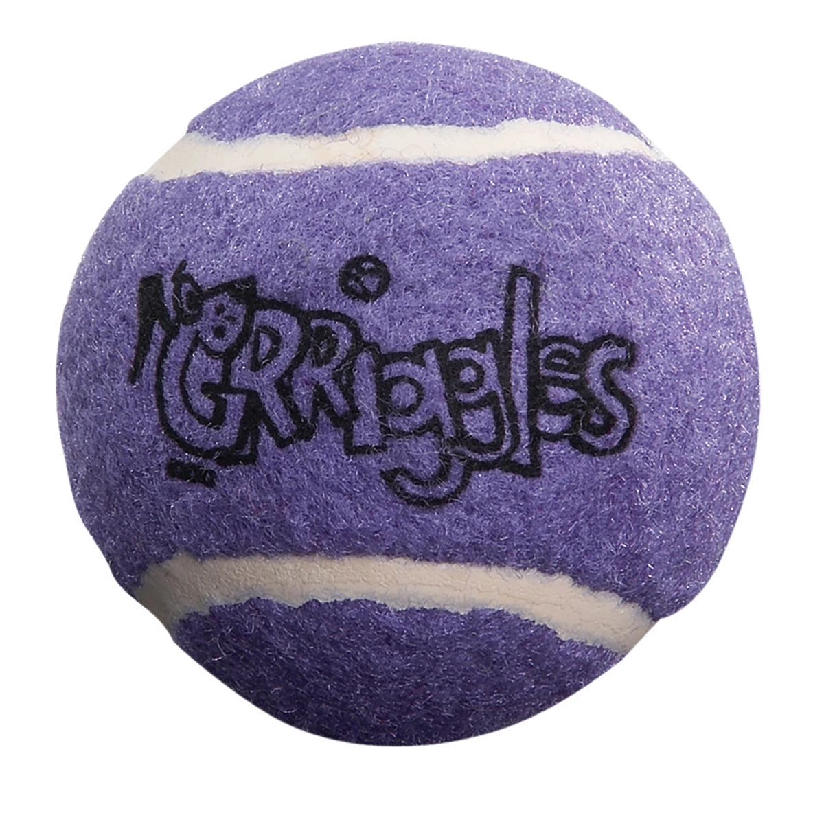 Grriggles 2.5in Tennis Ball Dog Toy