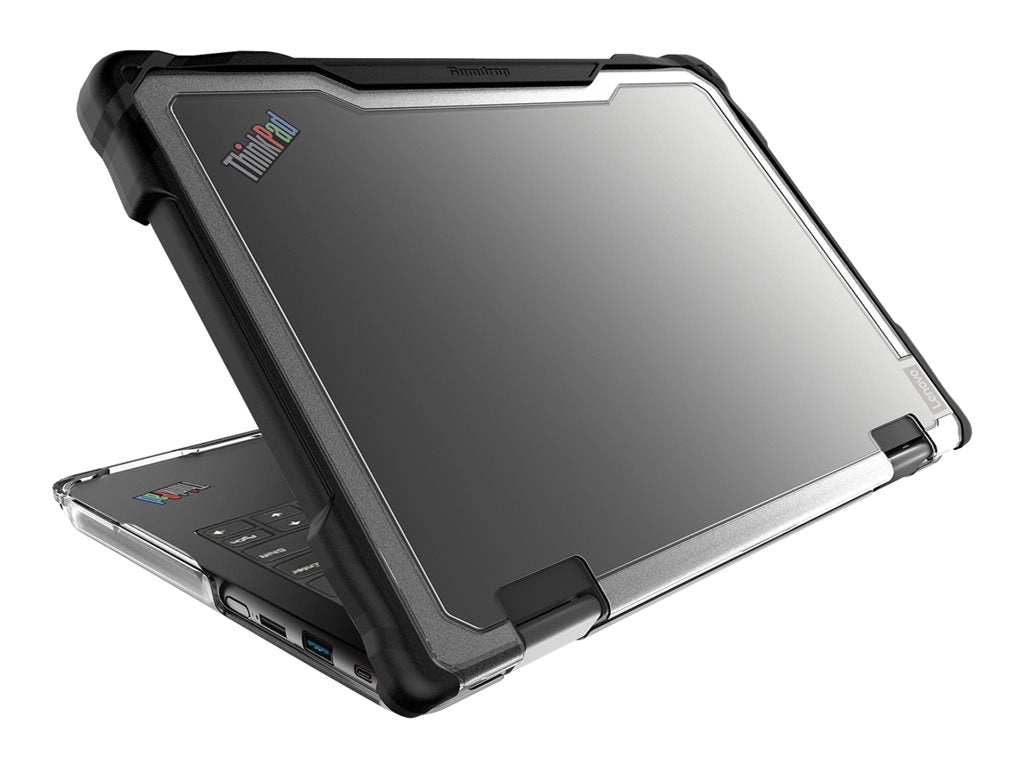 Gumdrop SlimTech - Notebook shell case - black, transparent - for Lenovo ThinkPad 11e Yoga Gen 6 20SE, 20SF 06L002