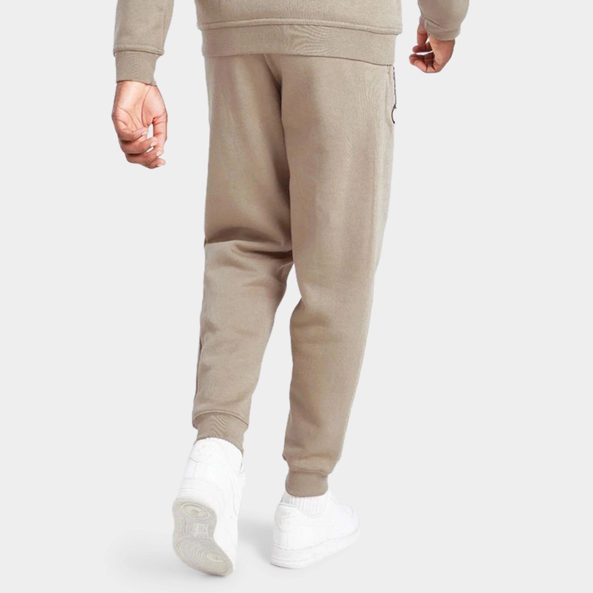 Hoodrich Junior Boys Eterno Joggers Oxford Tan / White - Black