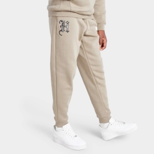 Hoodrich Junior Boys Eterno Joggers Oxford Tan / White - Black