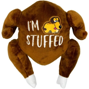 Huxley & Kent I'm Stuffed Turkey Dog Toy