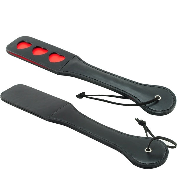 Leather Heart Spanking Paddle | Slapper