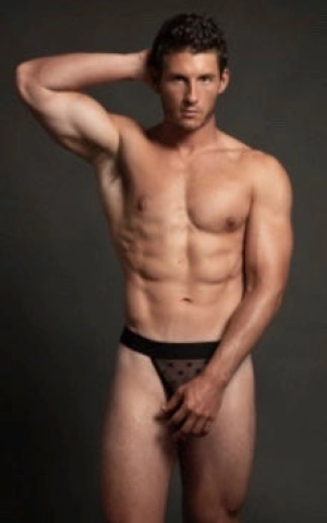 LUCA STAR JOCK-BLACK