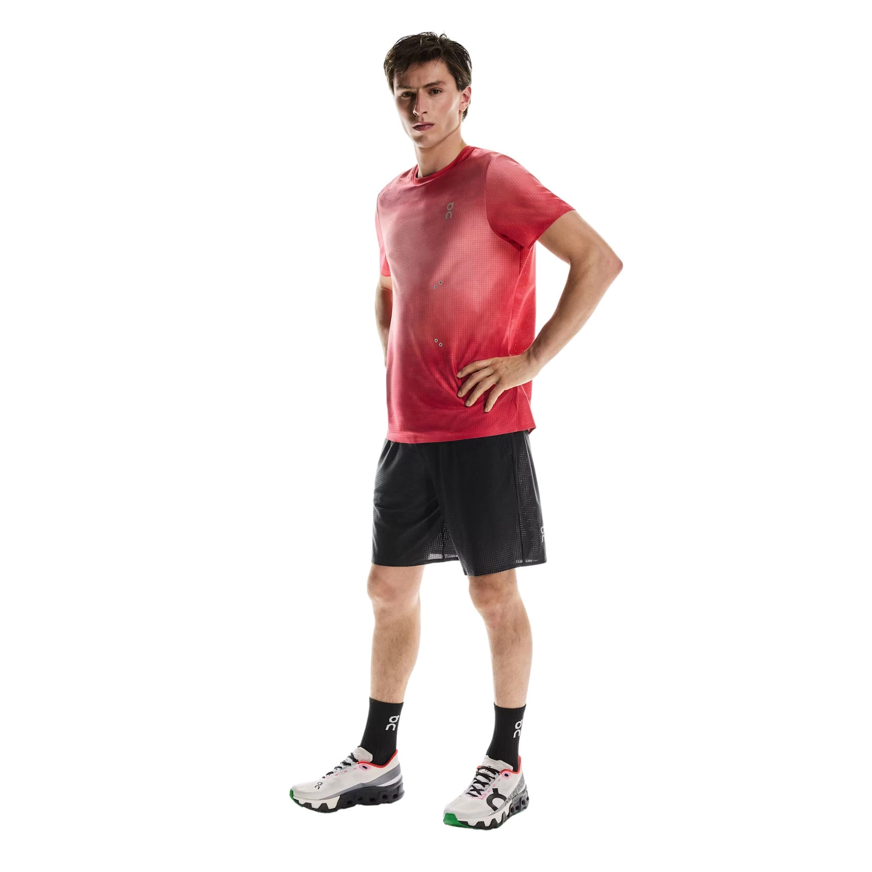 Mens On Running Pace Mesh Shorts