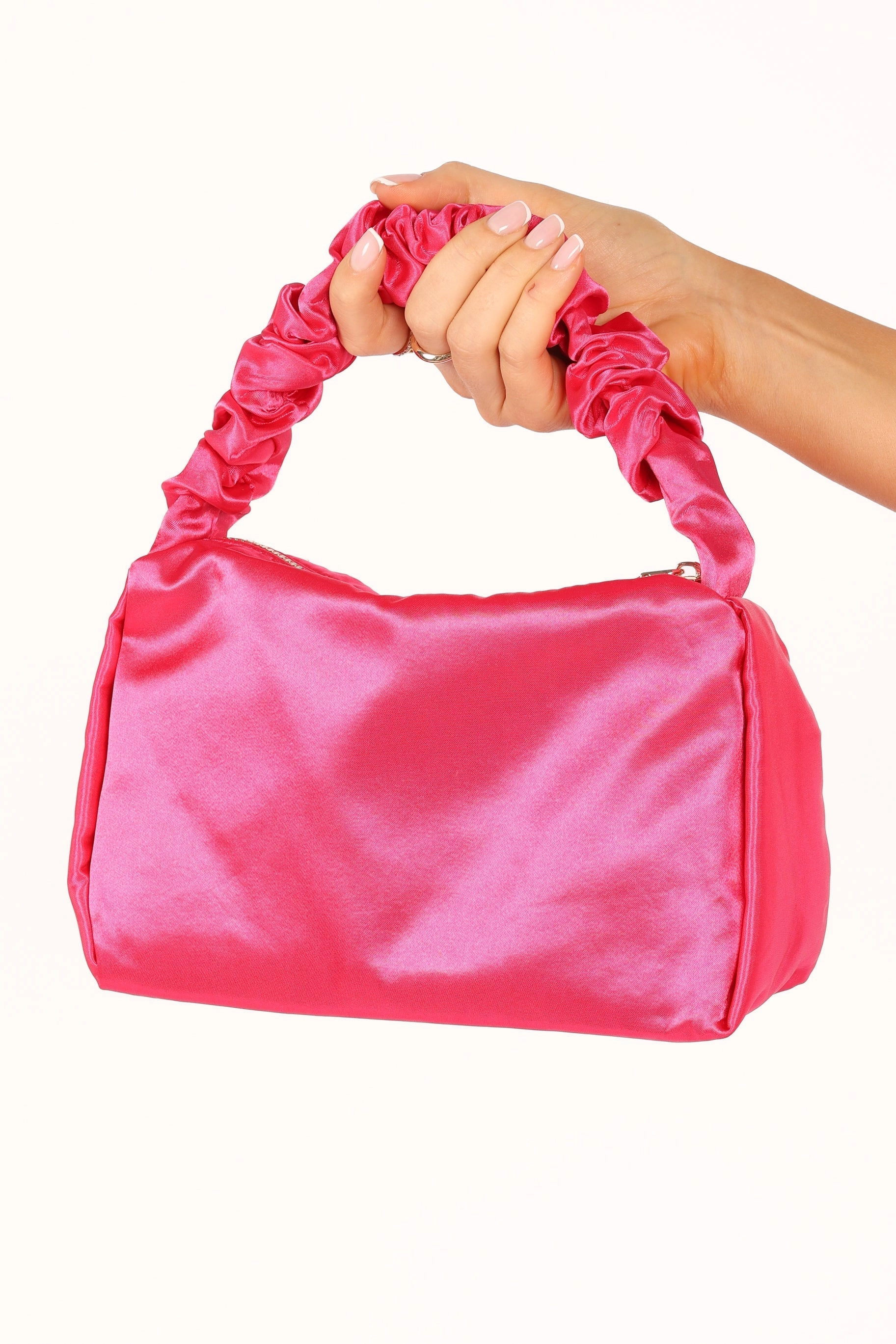Mira Satin Bag - Pink