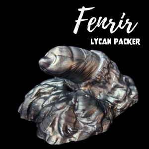 Premade Medium Fenrir, Lycan Packer - Solid Metallic Silver - Classic Firmness