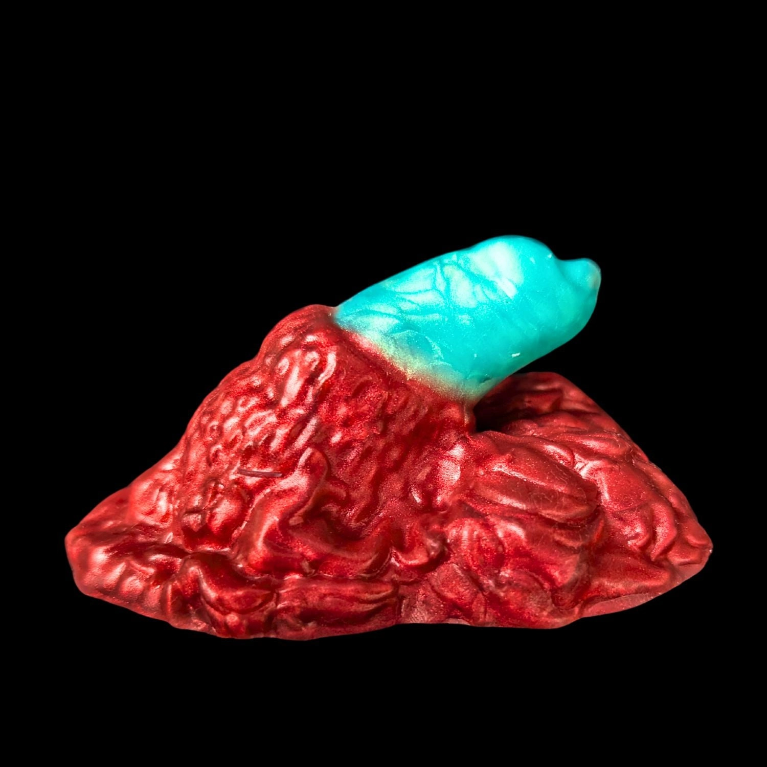 Premade Medium Fenrir, Lycan Packer - Split Kreature Green and Blood Red - Classic Firmness