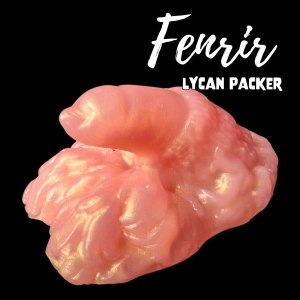 Premade Small Fenrir, Lycan Packer - Solid Rose Gold - Super Soft Firmness