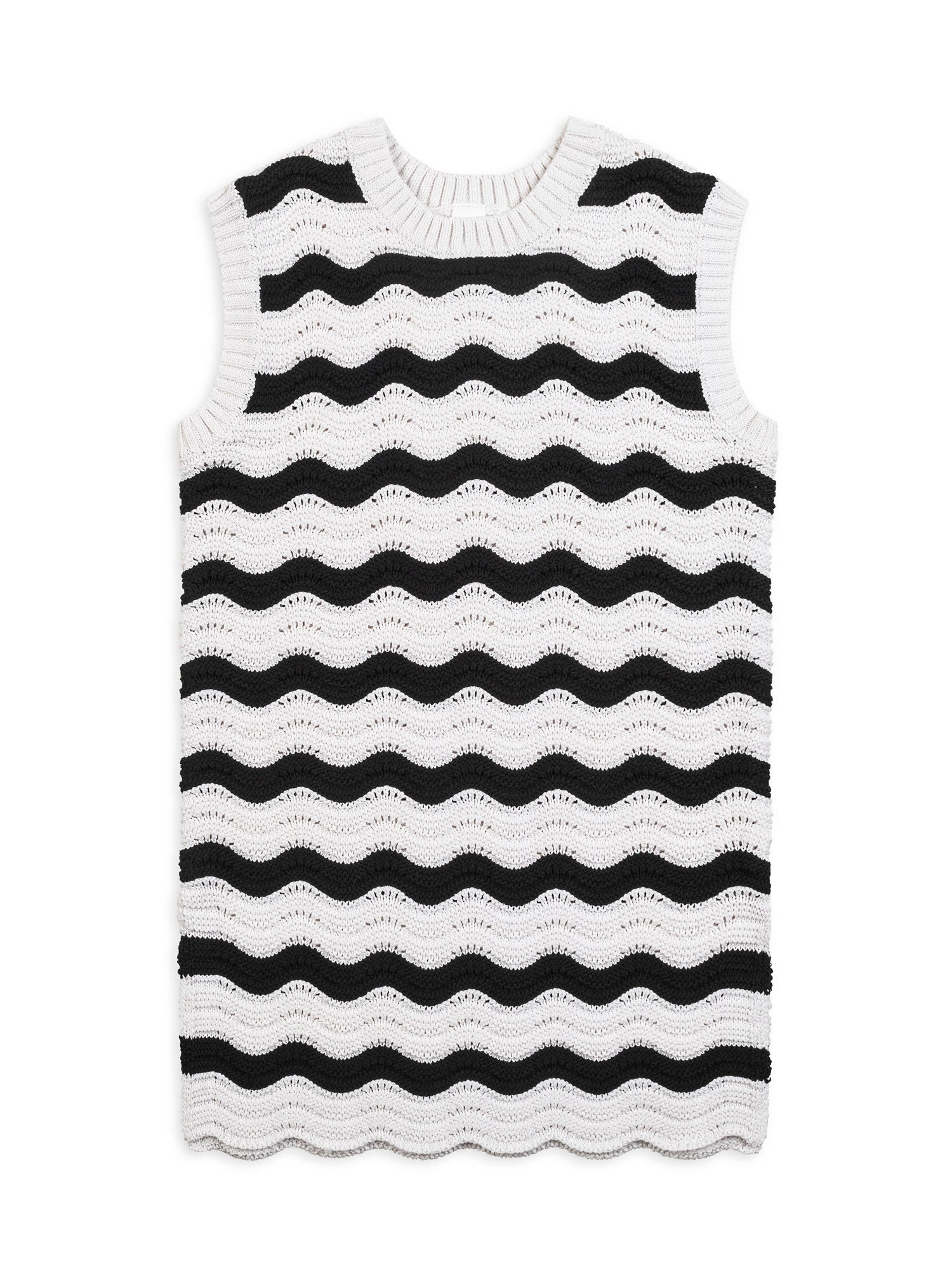 Reina Crochet Knit Cover-up Dress