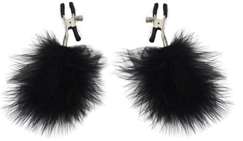 Sex and Mischeif Feathered Nipple Clamps