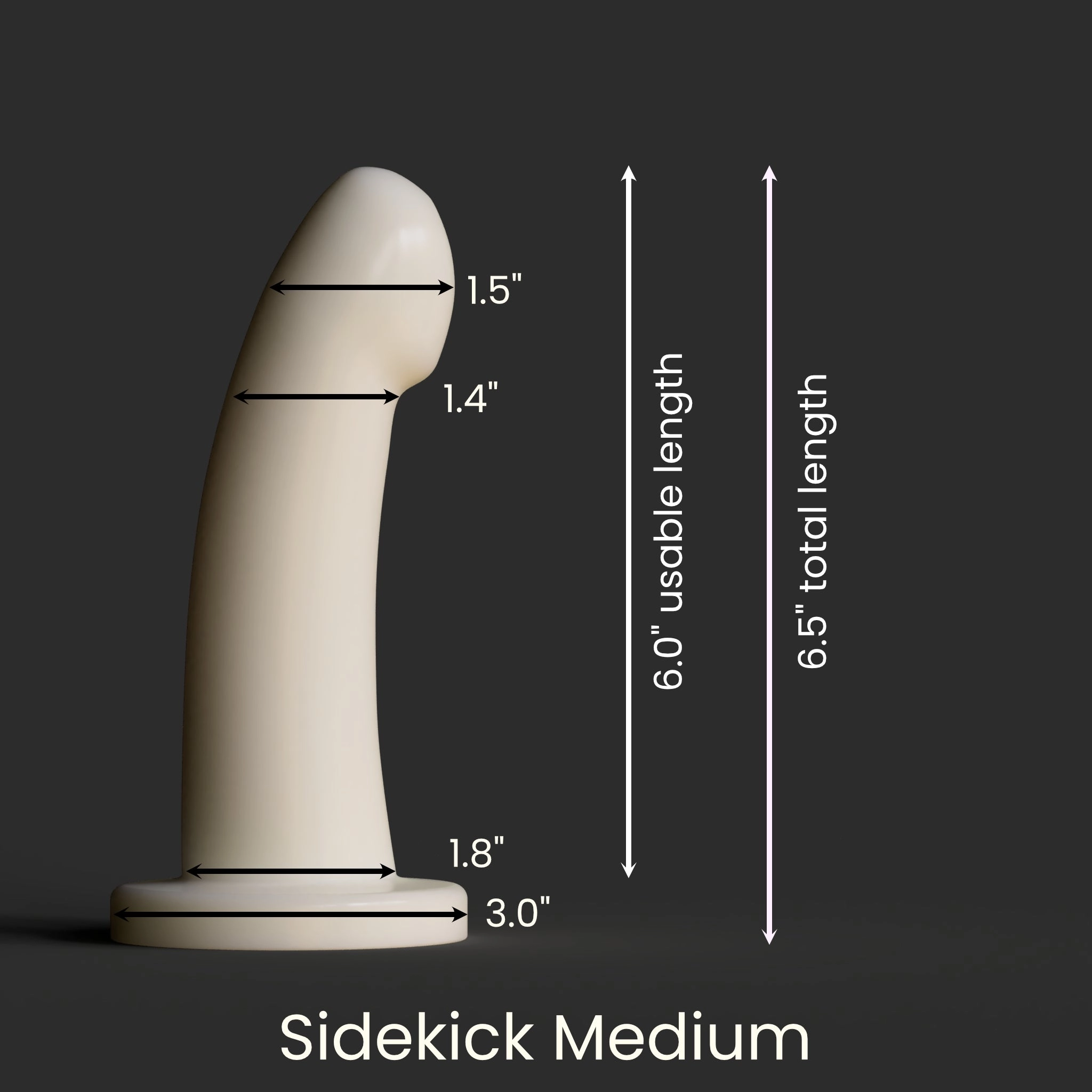 Sidekick Medium - Ace Pride Fade - Soft - Ready to Ship