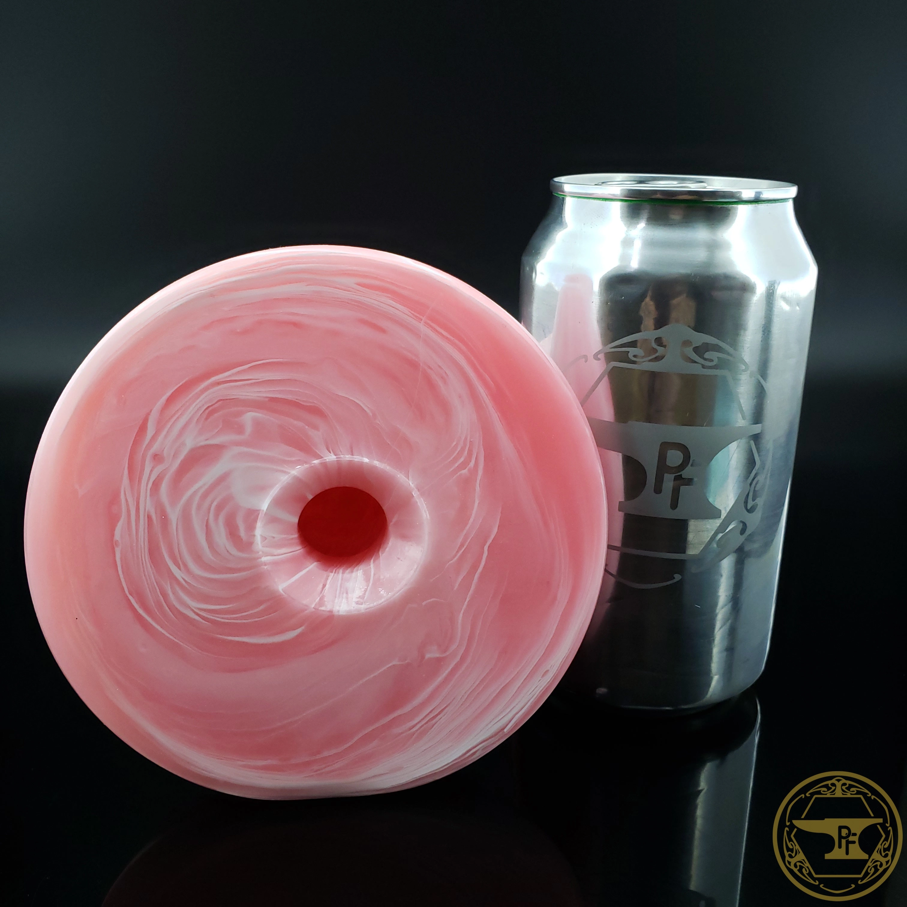 |SOLD OUT| Large Fighter, Soft 00-30 Firmness, Rose Quartz, 5964  **VAC U LOCK HOLE INCLUDED**