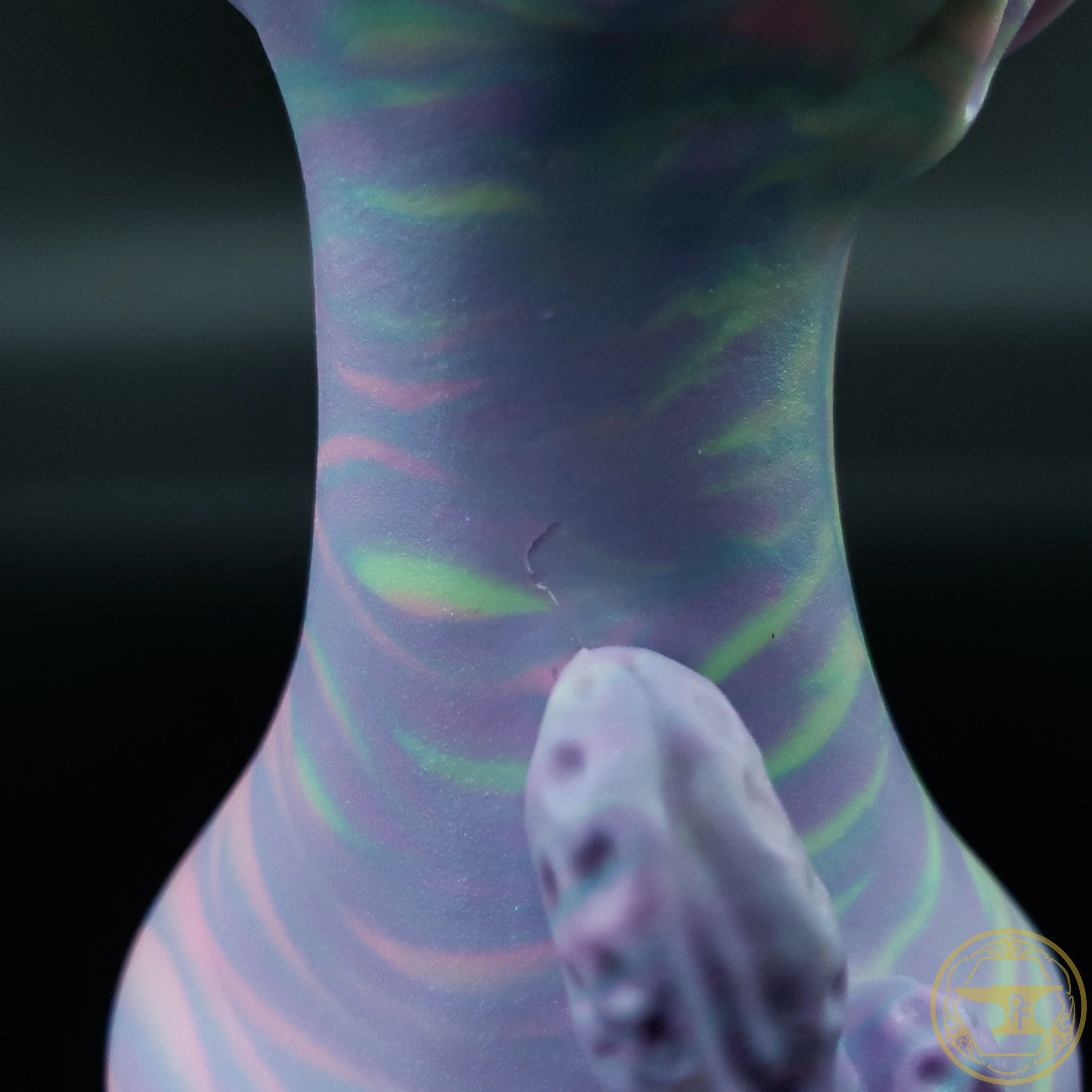 |SOLD OUT| Myconid, Medium 00-50 Firmness, Springy Pastel Rainbows, 6069