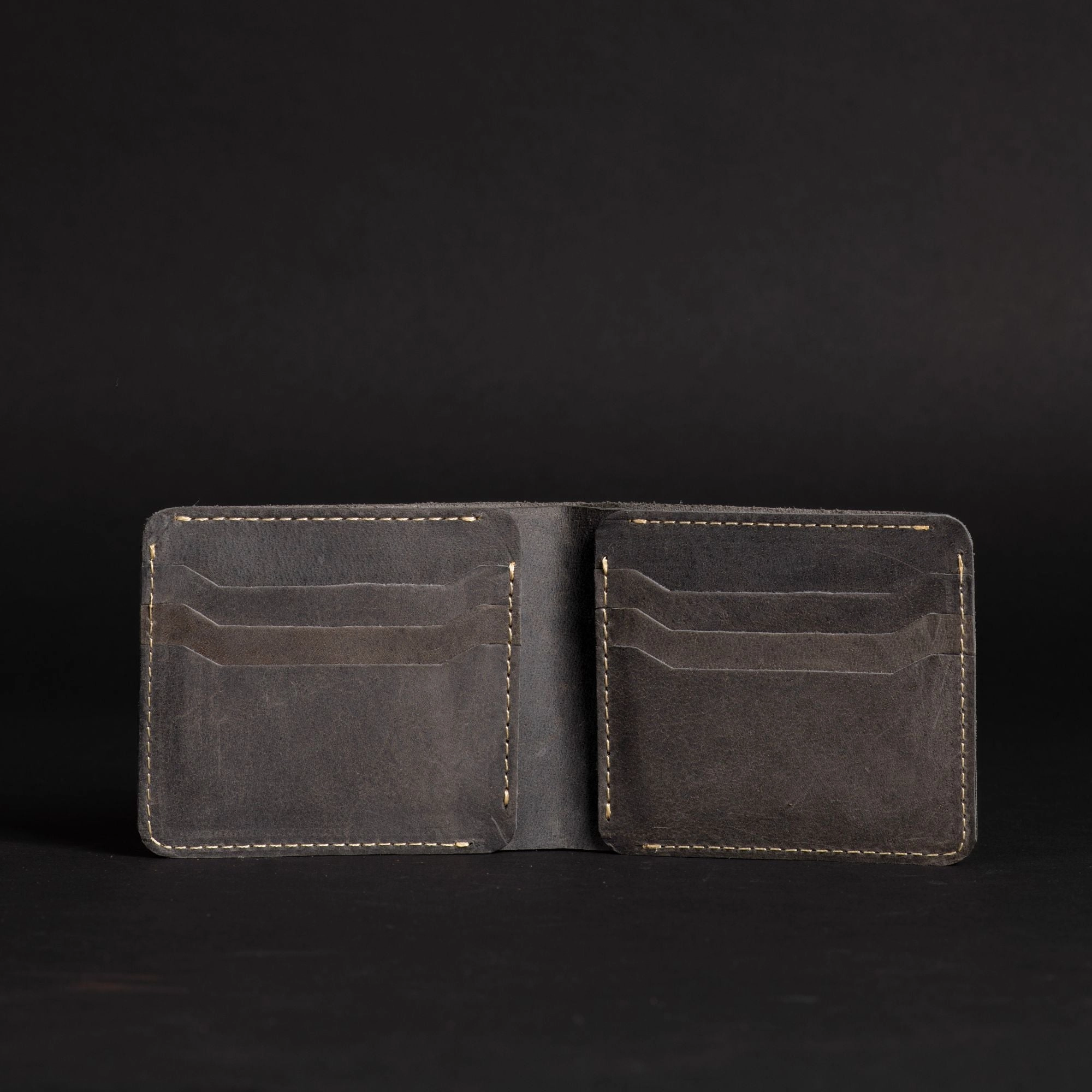 The Keystone Wallet - Burgundy Full-Grain Leather Wallet
