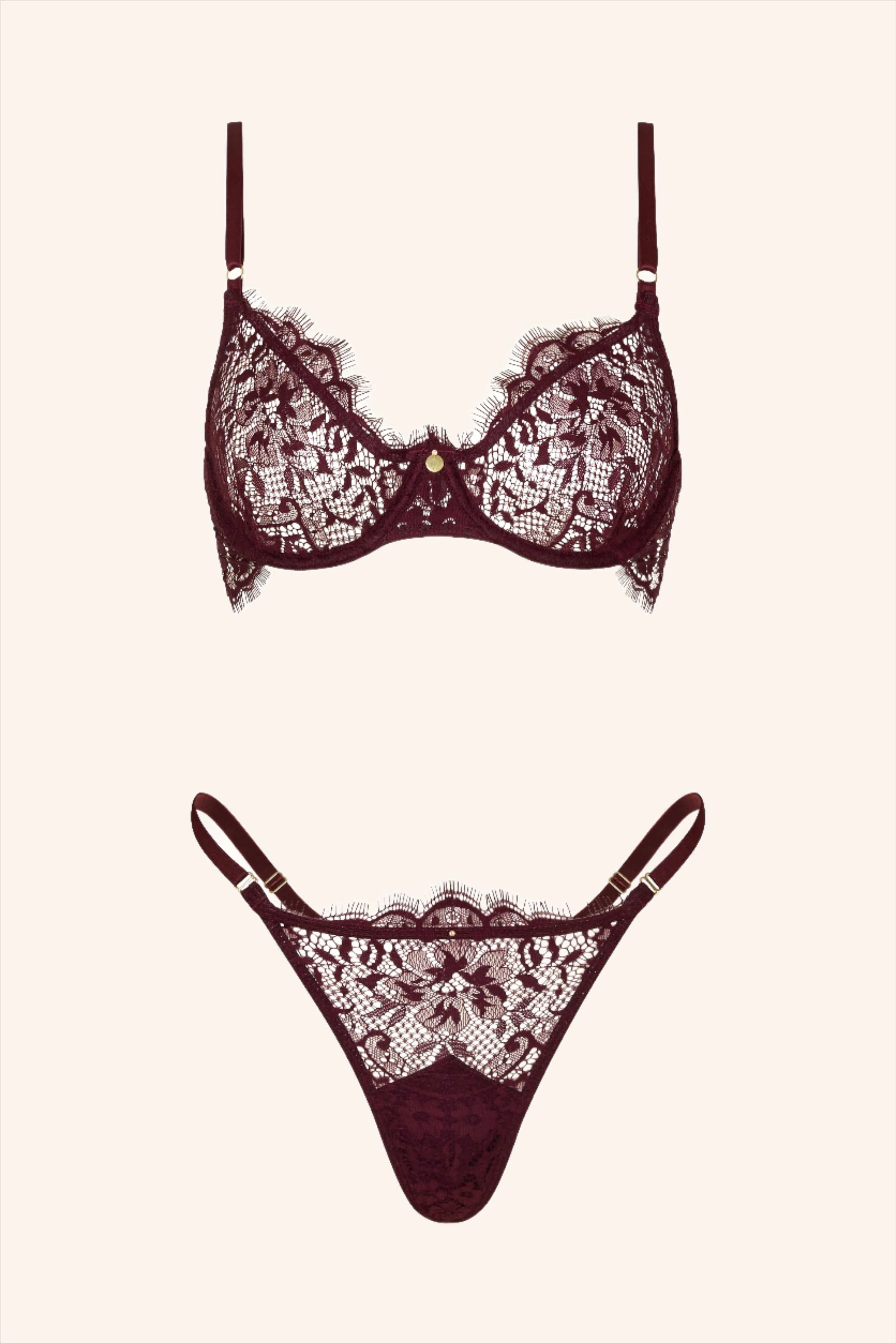 Thong Burgundy