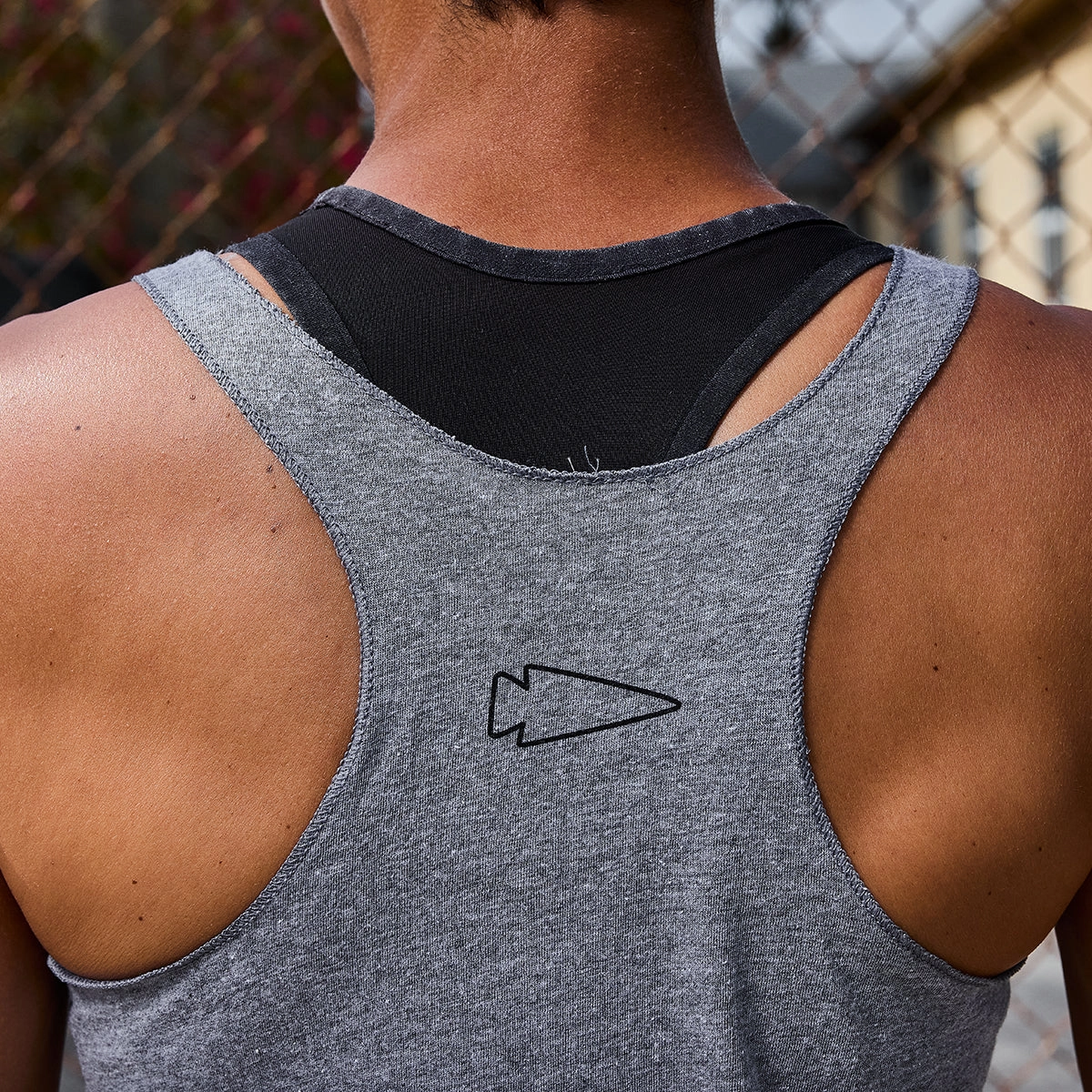 Women's Racerback Tank - Tri-Blend